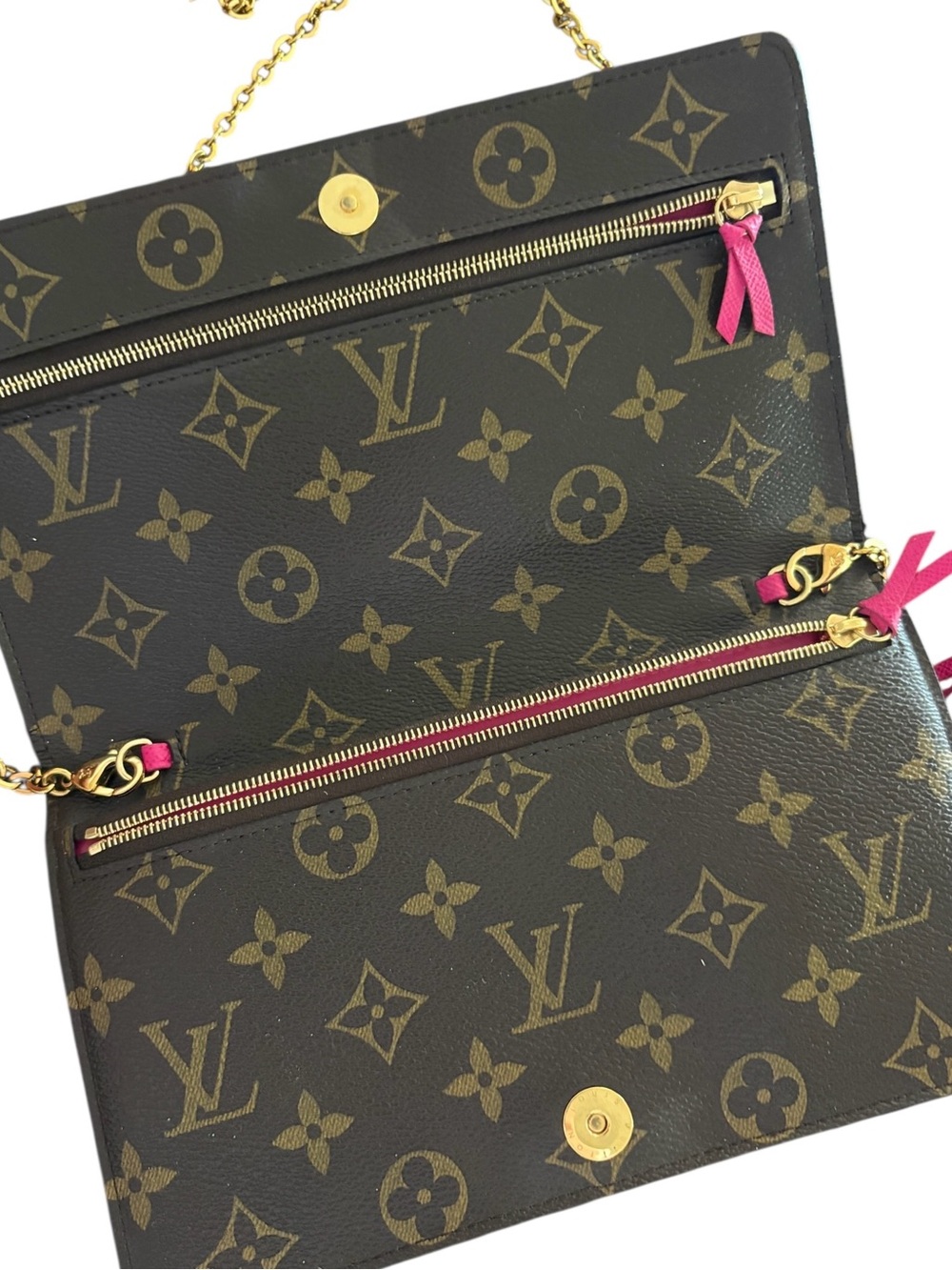 Louis Vuitton Monogram 2018 Limited Edition Holiday Pochette Weekend COA NEW - Picture 3 of 6
